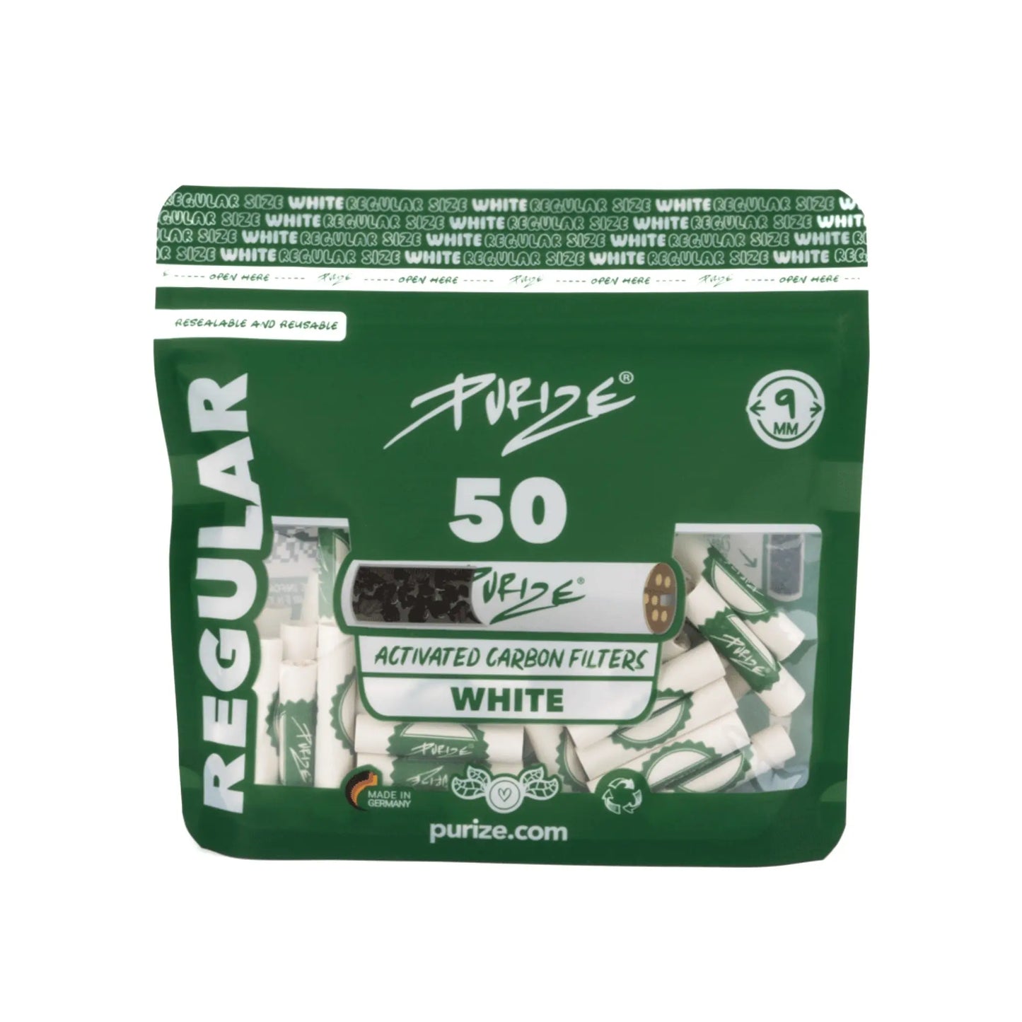 Purize Regular Size 50er Beutel - White günstig kaufen bei BudXpress.de