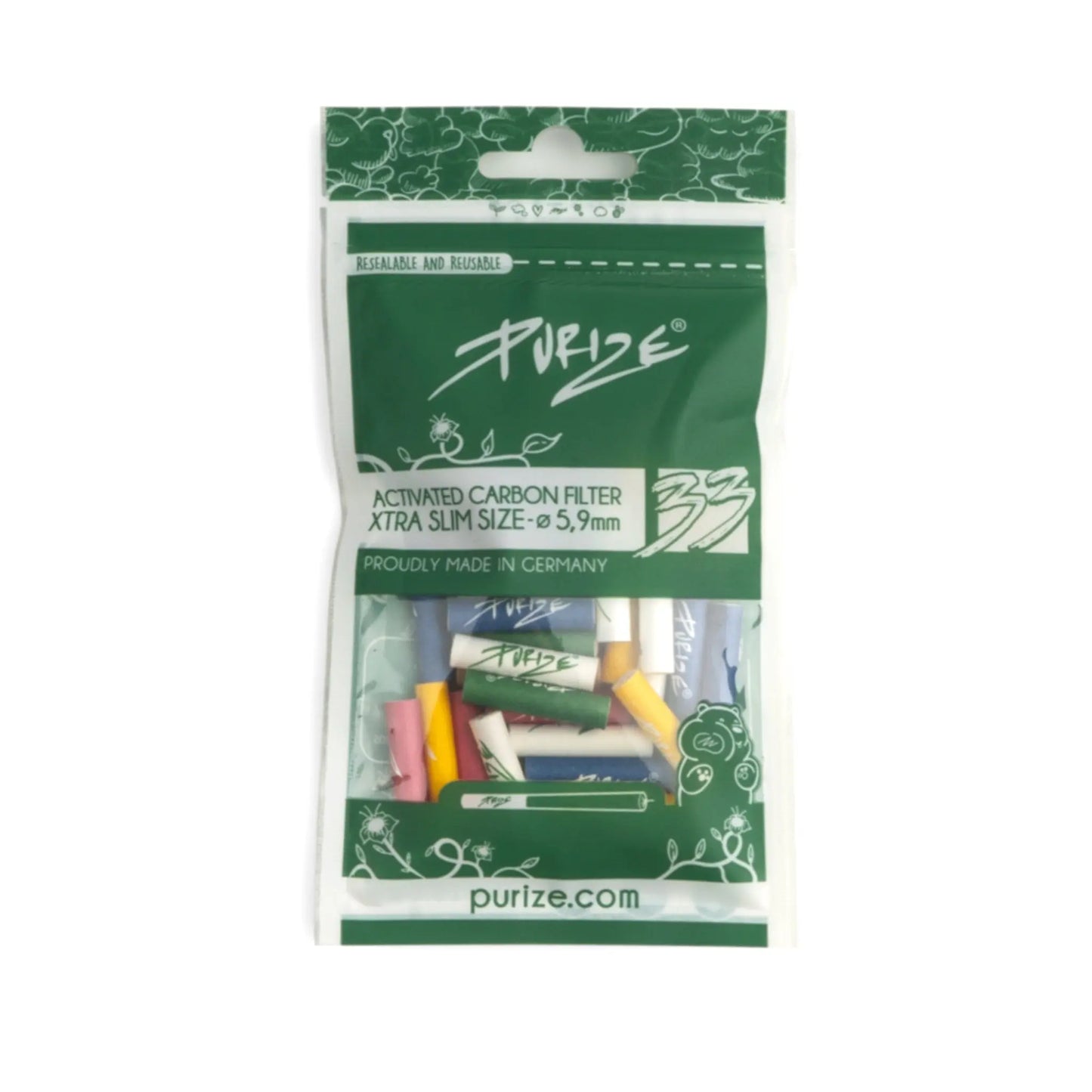 Purize XTRE Slim Size 33er Beutel - Mixed günstig kaufen bei BudXpress.de