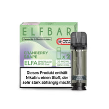 ELFA Pod 2% Nikotin - Cranberry Grape | 10er Pack günstig kaufen bei BudXpress.de