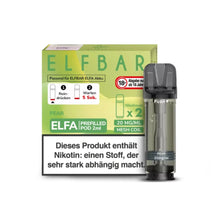 ELFA Pod 2% Nikotin - Pear | 10er Pack günstig kaufen bei BudXpress.de