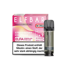 ELFA Pod 2% Nikotin - Strawberry Ice Cream | 10er Pack günstig kaufen bei BudXpress.de