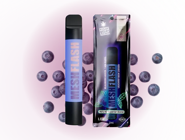 MeshFlash H2 Superior - Blaubeere-Minze