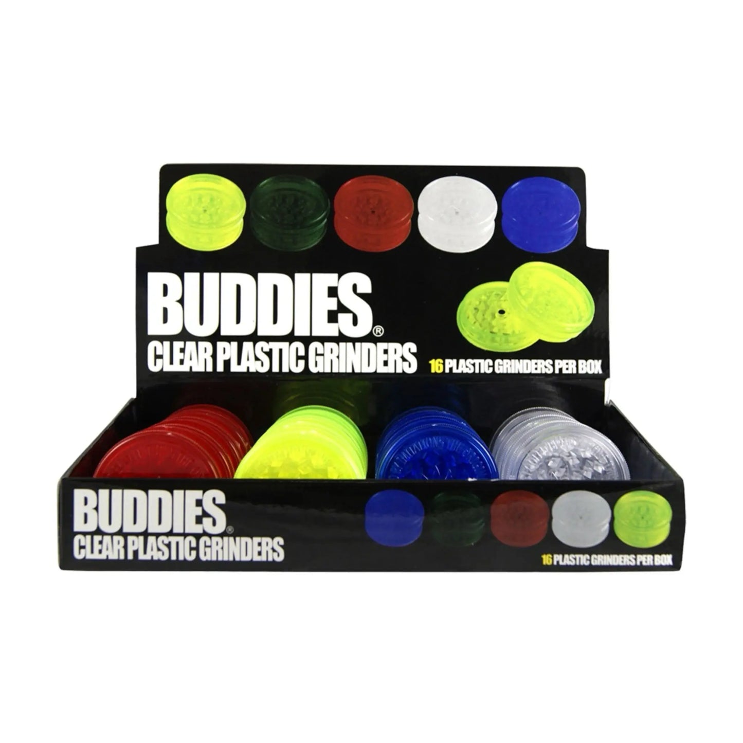 Plastik Grinder - Buddies günstig kaufen bei BudXpress.de